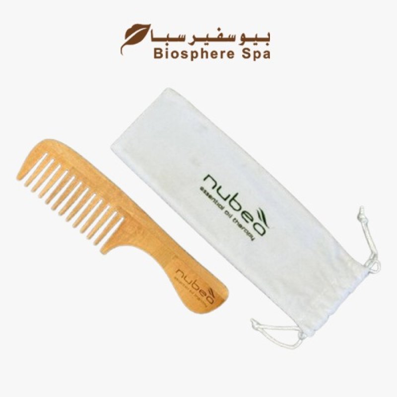 مشط خشبي طبيعي للشعر